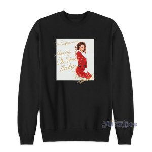 Mariah Carey To Supreme Merry Christmas Baby Sweatshirt