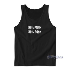 50% Punk 50% Rock Tank Top Cheap Custom
