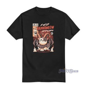 A Wild Baphomeow T-Shirt For Unisex