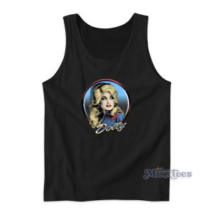 Dolly Parton Western Tank Top for Unisex