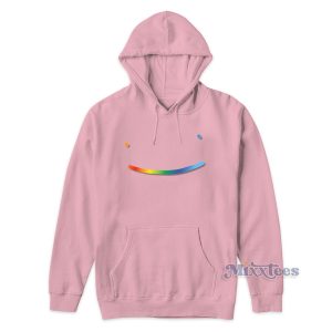 Dream Rainbow Smile Fleece Hoodie For Unisex