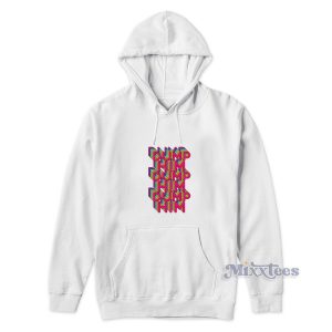 Dump Him Retro Rainbow Hoodie for Unisex