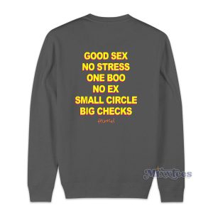 Good Sex No Strees Hoodie for Unisex