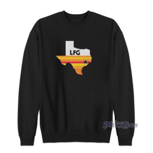 LFG Astros Texas Baseball Sweatshirt for Unisex