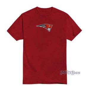 New England Patriots Tampa Bay Buccaneers Logo T-Shirt