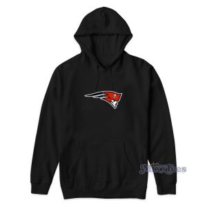 New England Patriots Tampa Bay Buccaneers Logo Hoodie