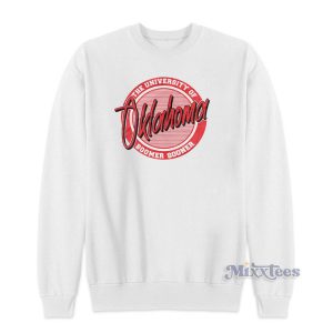 The University of Oklahoma 90s Circle Sweatshirt