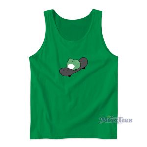 Skateboarding Frog Lightweight Tank Top for Unisex