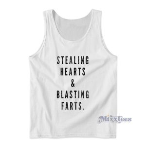 Stealing Hearts and Blasting Farts Tank Top for Unisex