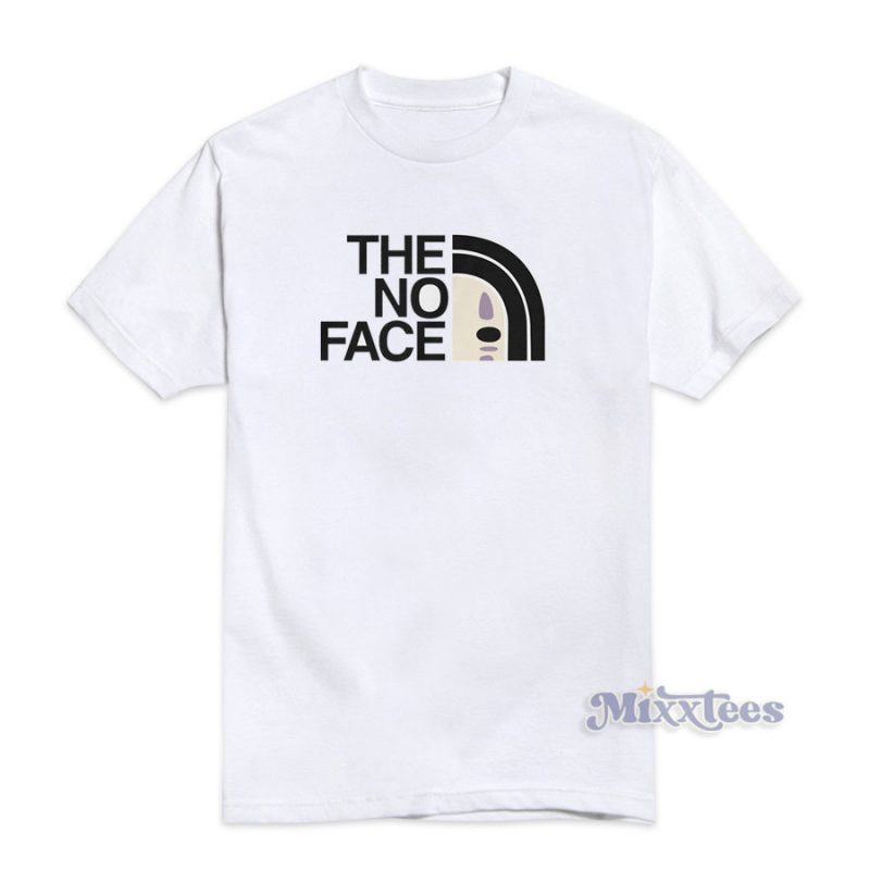 The No Face North Face Parody Anime TShirt
