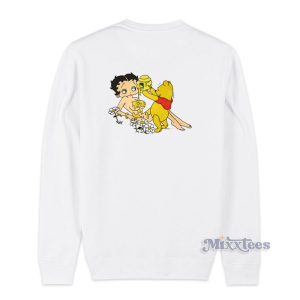 Betty and Winnie The Pooh Sweatshirt for Unisex