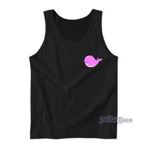 Cute Pingk Whale Tank Top for Unisex