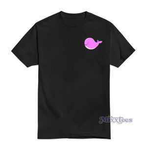 Cute Pingk Whale T-Shirt For Unisex