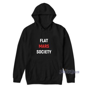 Flat Mars Society Hoodie For Unisex