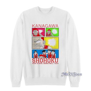 kanagawa Shohoku Slam dunk Sweatshirt for Unisex
