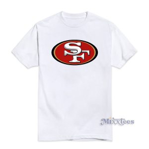 San Francisco 49ers Logo T-Shirt For Unisex