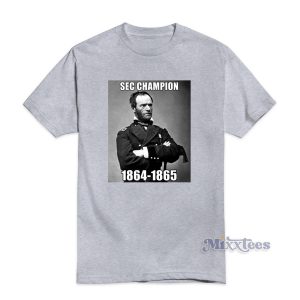 Sec Champion 1864-1865 T-Shirt Cheap Custom