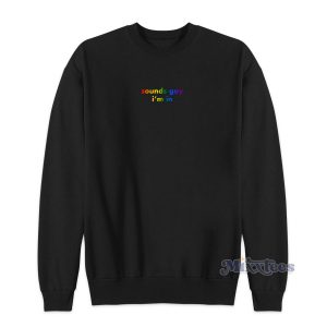 Sounds Gay Im In Sweatshirt For Unisex