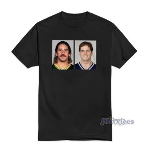 Tom Brady and Aaron Rodgers T-Shirt For Unisex
