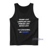 Trump Lost Tank Top Cheap Custom