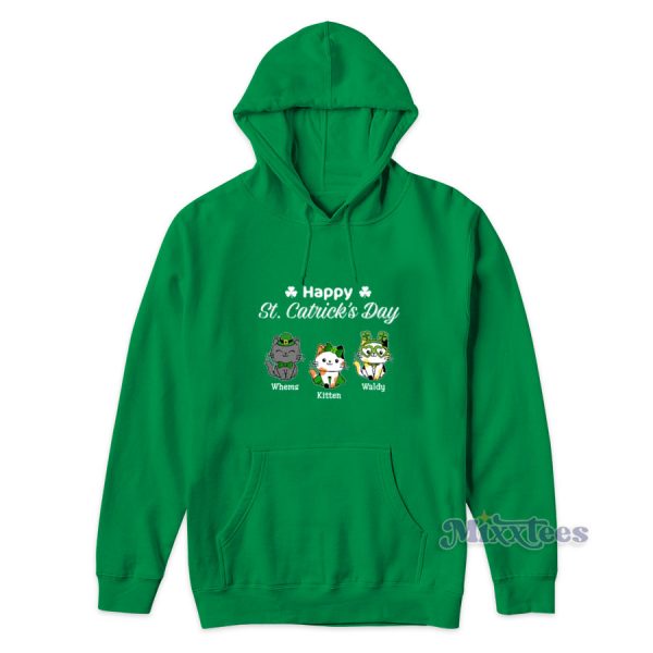 Cat St Patrick’s Day Hoodie for Unisex