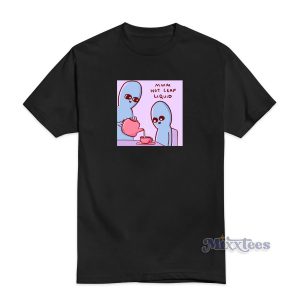 Mmm Hot Leaf Liquid T-Shirt For Unisex