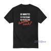 Rugby 80 Minutes 15 Positions No Protection Innuendo Pun T-Shirt