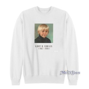 Nirvana Kurt Cobain Child 1967-1994 Sweatshirt for Unisex