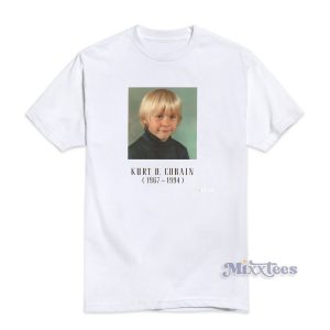 Nirvana Kurt Cobain Child 1967-1994 T-Shirt For Unisex