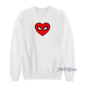 Spiderman Heart Sweatshirt for Unisex
