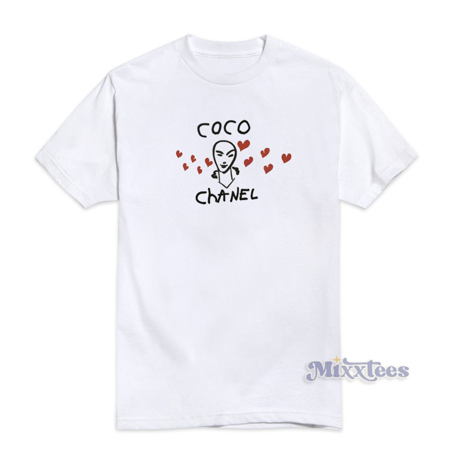 Mega Yacht Coco Chanel T-Shirt For Unisex 