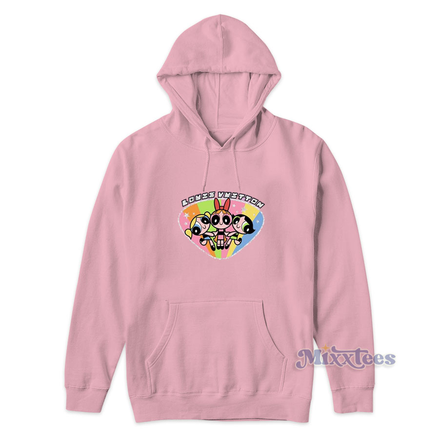 Mega Yacht Powerpuff Girls Pink Hoodie for Unisex 