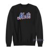 New York Mets MLB Baseball Majestic Sweatshirt for Unisex