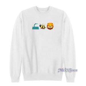 Hose Bee Lion Sweatshirt for Unisex