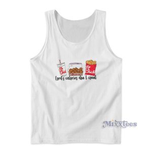 Lord’s Calories Don’t Count Tank Top for Unisex
