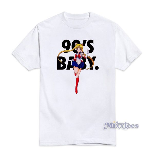 Sailor Moon Baby 90s T-Shirt For Unisex