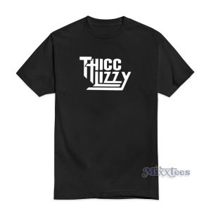 Thicc Lizzy Body Positive Hard Rock Classic Metal T-Shirt