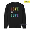 Love Is Love Amazin Mets Foundation Sweatshirt