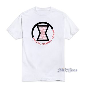 Marvel Black Widow Athletic Fearsome Focused T-Shirt