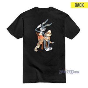 Naughty Bugs Bunny and Lola Butt Slap T Shirt For Unisex
