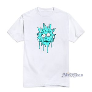 Rick and Morty Goopy Dripping Blue Rick T-Shirt