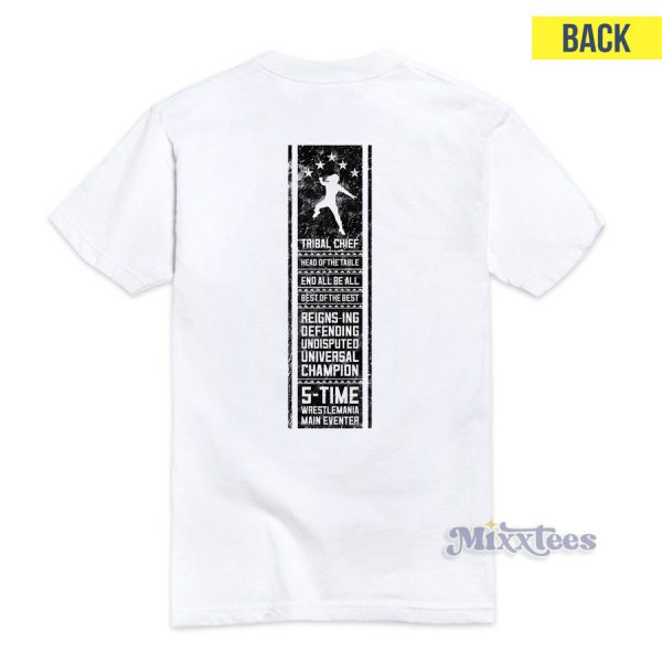 head of the table t shirt roman reigns