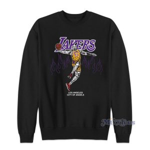 Warren Lotas LeBron James Alt Lakers Sweatshirt