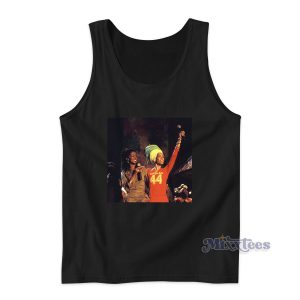 Lauryn Hill And Erykah Badu Performing At The Bob Marley Tank Top