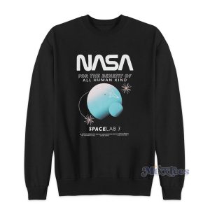 Nasa For The Benefit Of All Human Kind Sweatshirt for Unisex