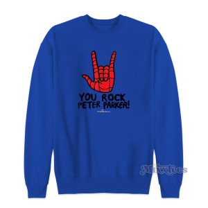 Your Rock Peter Parker Spider Man Sweatshirt for Unisex