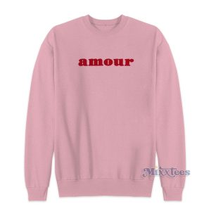 Amour Slogan Sweatshirt
