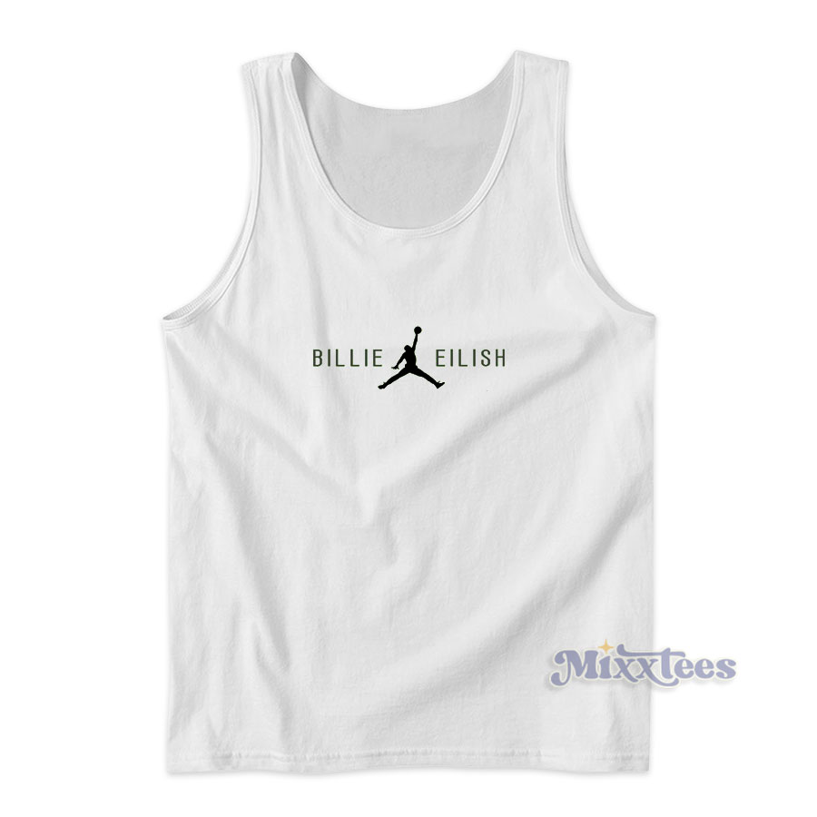 Billie Eilish x Air Jordan Tank Top For Unisex - Mixxtees.com