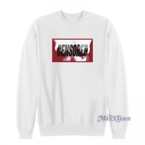Miley Cyrus Censored Muscle Sweatshirt