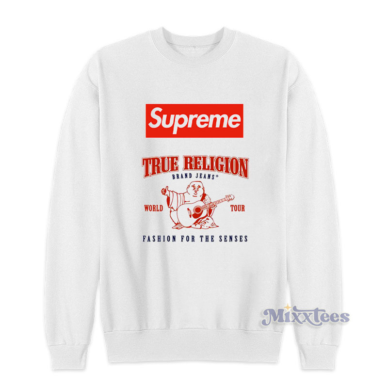 Supreme sales brand sweatshirt